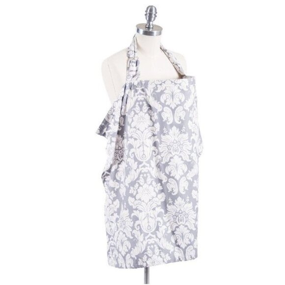 Bébé au Lait “Chateau Silver” Nursing Cover, 36″×26″ One-Size - Picture 1 of 10